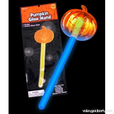 Glow Pumpkin Wand - Blue